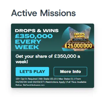 Drops and Wins.